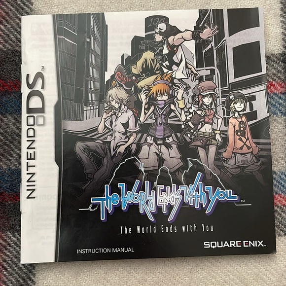 The World Ends with You DS - game and booklet - Picture 4 of 5